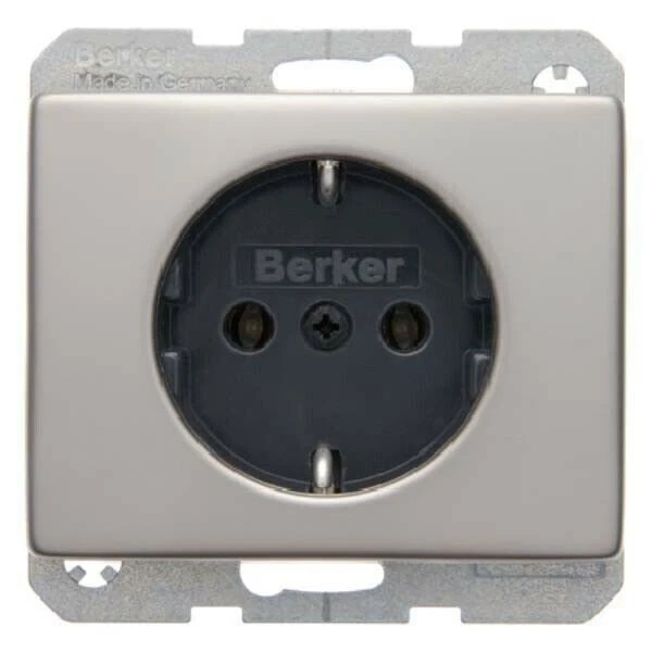 Prise Berker edl 47140004 couvercle IP20 prises de courant en acier...