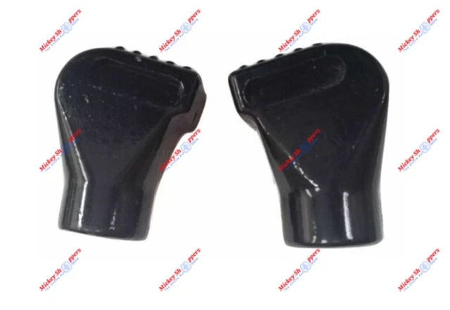 New Vespa Pair Of Alloy Stand Feet Px Lml T5 Black Shoes