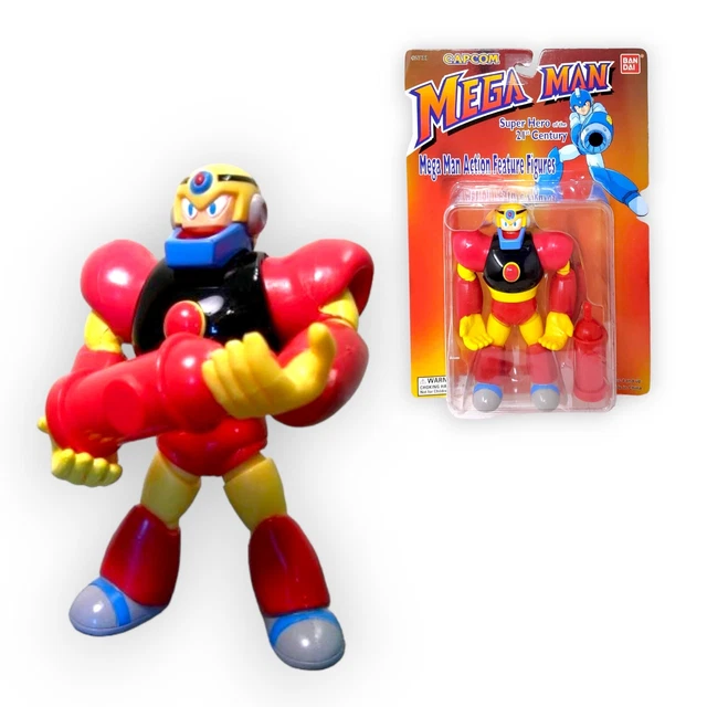 BANDAI MEGA Man Super Hero Series 1 Gutsman Action Figure 1995