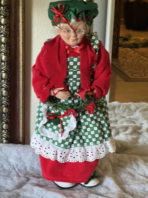1991 Vintage Crestone Products Christmas Mr & Mrs Clause