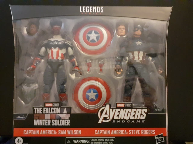 Marvel Legends Avengers Engame 2 Figure Pack The Falcon & Captain America