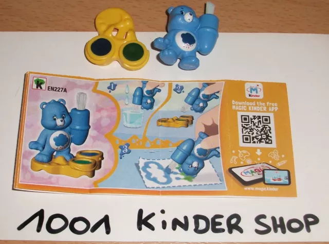 Kinder Mixart En227-A En 227-A Care Bears Bisounours + Bpz 07.2018