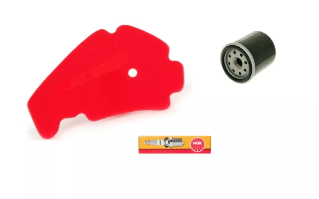 Gilera Nexus 300 300ie Wartung Inspektion Kit Set Zündkerze Ölfilter Luftfilter