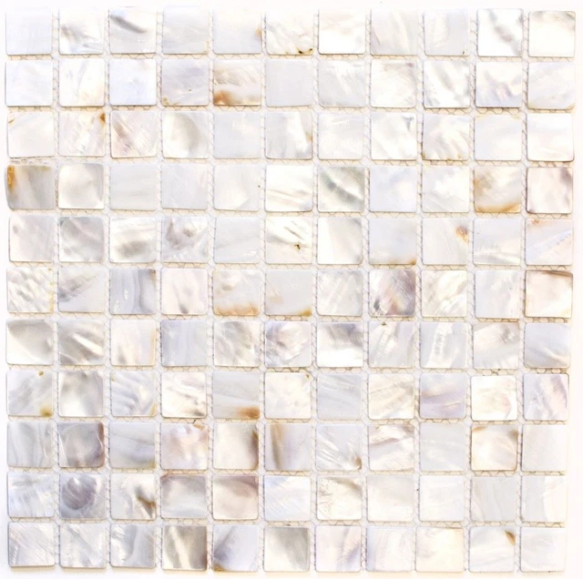 Mosaïque éventail Cuivre Brun - 10 Plaques - Cuisine, Bain, Miroir - Mosaik-Netzwerk