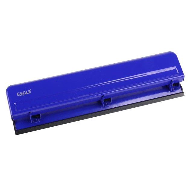 3 Hole Punch, Desktop Heavy Duty Paper Puncher,12 Sheet Punching Capacity