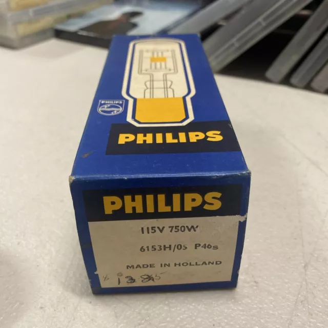 Philips 115V 750W P46S 6153H/05 Vintage Projector Lamp - Holland New Old Stock