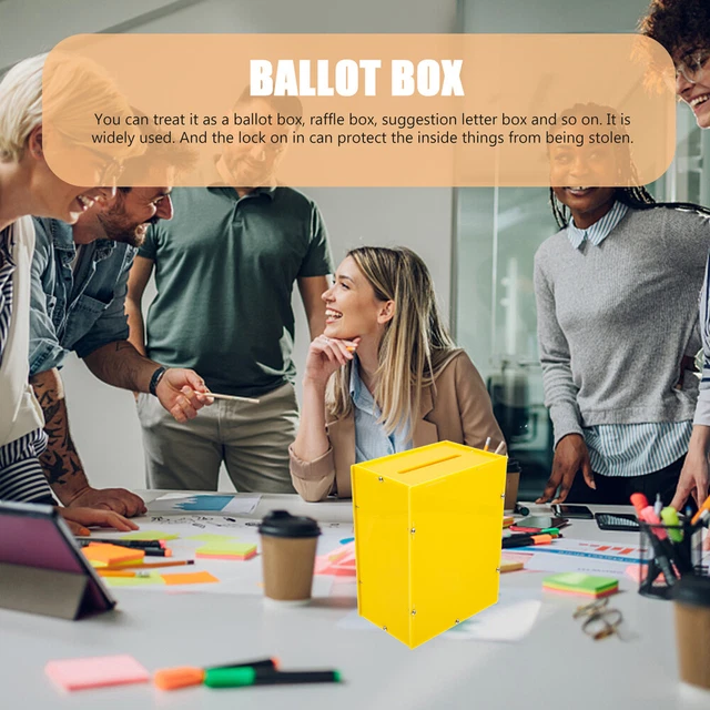 Office Suggestion Box Ballot Box Office Mailbox Ubox Acrylic 7