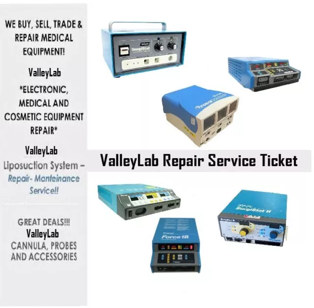 Valleylab ESU Repair Service Ticket