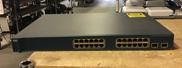 Cisco Catalyst 3560-24PS 24-Ports Rackmount Ethernet Switch (WS-C3560-24PS-S)
