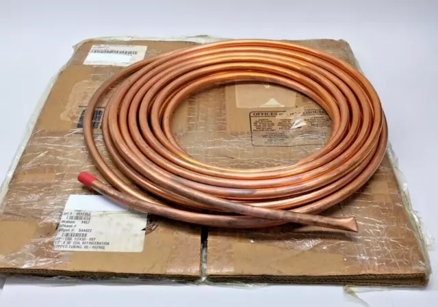 WOL-LDN 1517153 Used ACR Coil Refrigeration Copper Tube 1/2 X 50 ft(ref# 544422)