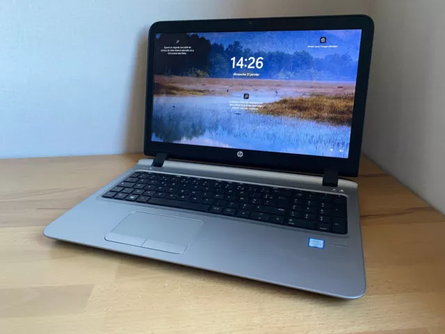 PC Portable HP Probook Intel i3 SSD 256Go Ecran HD 15,6" Pouces Windows 11 Pro