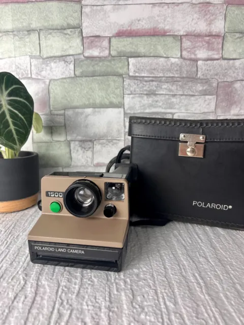 Polaroid vintage 1500 Land Caméra fonctionnel Appareil Photo Instantané SX 70 3
