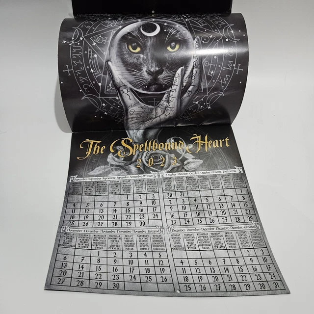 ALCHEMY GOTHIC The Spellbound Heart Calendar 2024 Alternative Art 16
