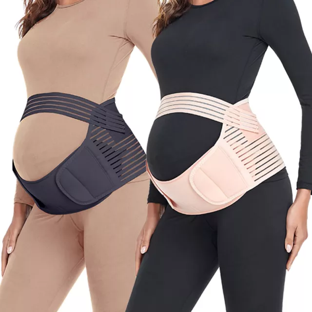 Maternity Band Abdomen Waist Belt Back Support Tummy Belly Band Brace Girdle 2XL