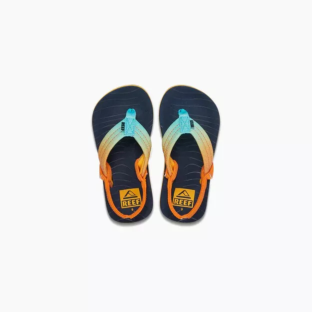 REEF - Little Ahi Kids Flip Flops - Boys Flip Flops - Sun and Ocean