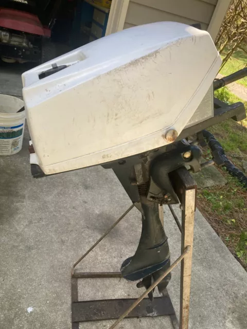 Ted Williams Sears Outboard Motor About 4Hp Single Cylinder