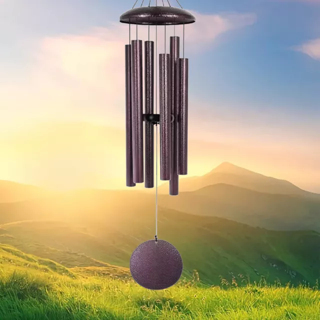 Wind Chimes 36 in Large Deep Tone Chapel Bells 5 Tubes Outdoor Garden Home Decor