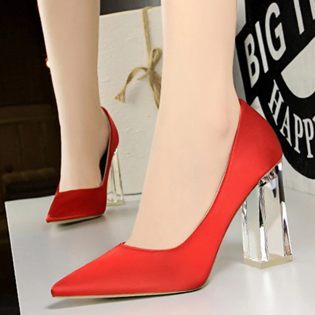 High Heel Pumps Womens Clear Puump High Heels Fashion Heels Women Women's Shoes