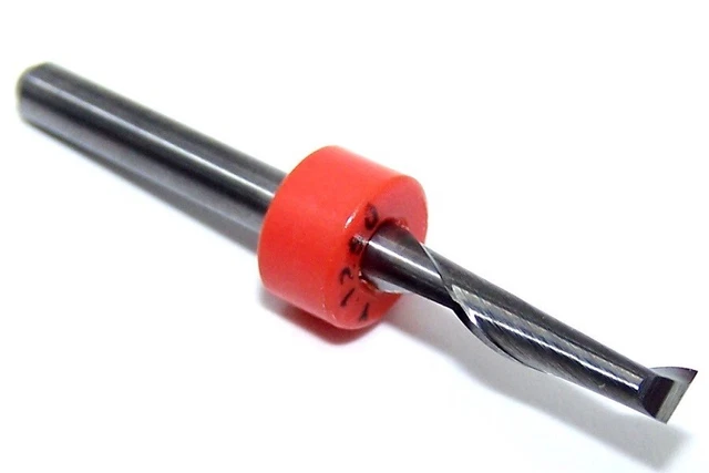 1/16" (.0625") TERMINALI FLAUTO IN CARBURO, DOWNCUT PER PLASTICA - Foto 6