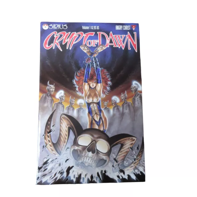 Crypt of Dawn Vol 1 Angry Christ Comic Book Sirius Graphic Novel F/NM