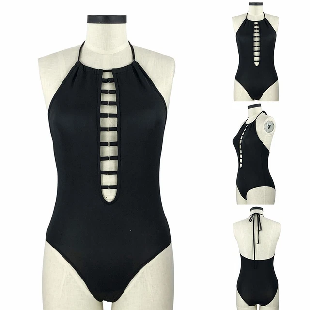 Costume da bagno donna Famale bikini costumi da bagno costumi da spiaggia ritaglio cavo