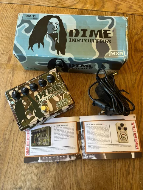 MXR DD-11 Dime Distortion - Pantera's Dimebag Darrell's Distortion Pedal - Boxed