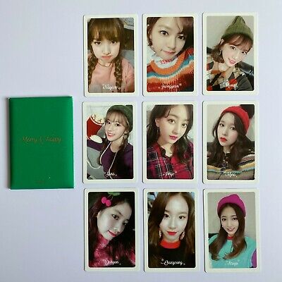 Twice Merry Happy Official Out Of Production Preorder Benefit Pob Photocard 22 50 Picclick