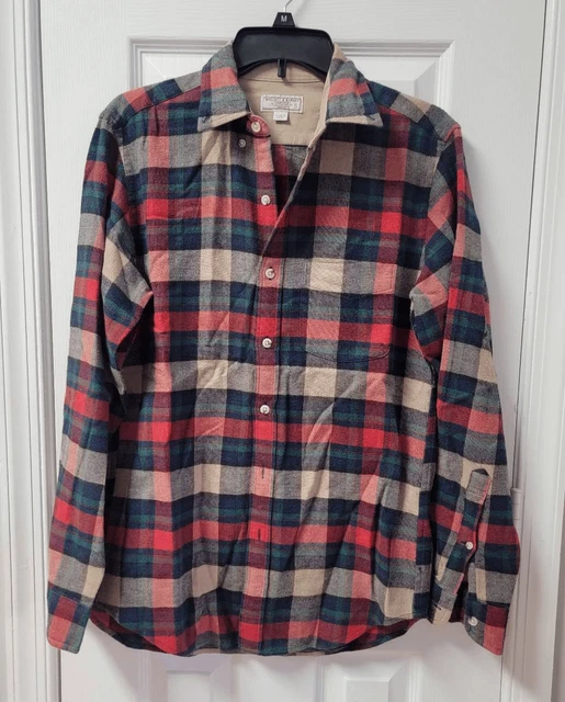 Wallace & Barnes Wool Blend Flannel Shirt S