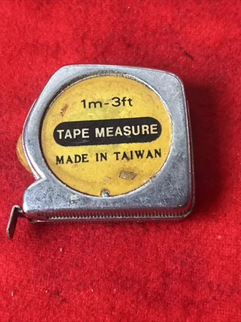 Vintage Miniature 3' Measuring Tape - Made In Taiwan (T54)