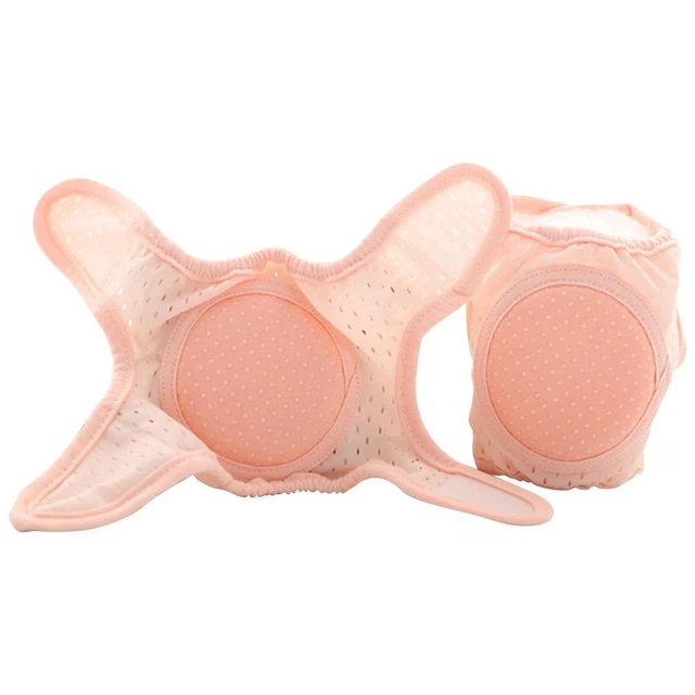 Almohadilla de rodilla para bebé cojín de codo gateante niños pequeños protector de rodilla 2 piezas