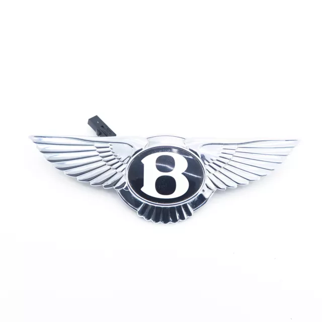 Bentley Volant Épi W12 Chrome Badge Logo Emblème Bentley Badge X 2 OEM
