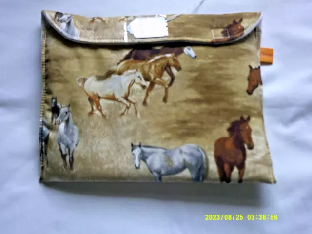 Breyer pony/peter stone pebbles pony pocket pouch custom model horse fabric