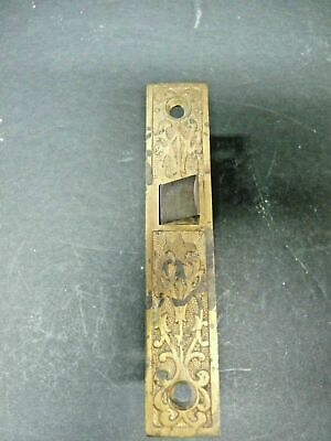 Victorian Door Lock Fancy 1800's Brass