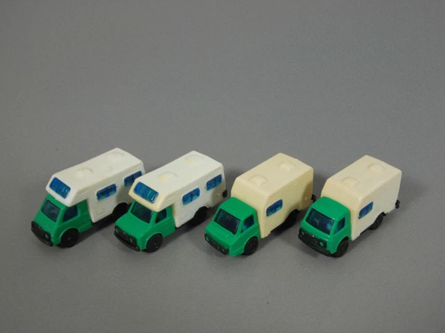 Automobili: Camper Eu 1985 - Set Completo Verde/Bianco, Dischi Trasparente