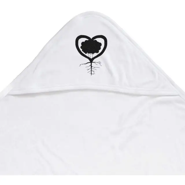 'HEART TREE' BABY Hooded Towel (HT00011335) £12.99 - PicClick UK