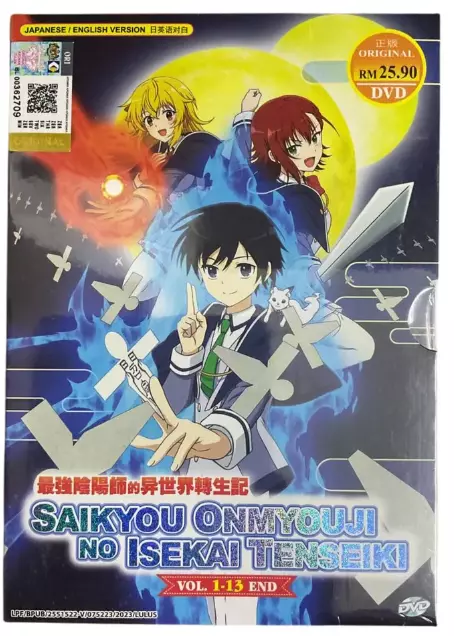 Anime DVD Saikyou Onmyouji no Isekai Tenseiki (Vol 1 - 13 End) English  Dubbed