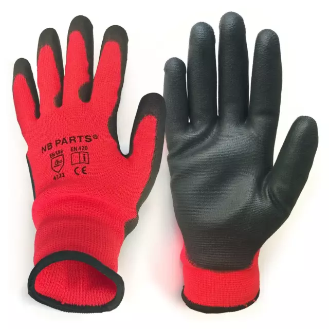 20 Par Guantes de Trabajo Jardín Montaje Tamaño 9 Large L