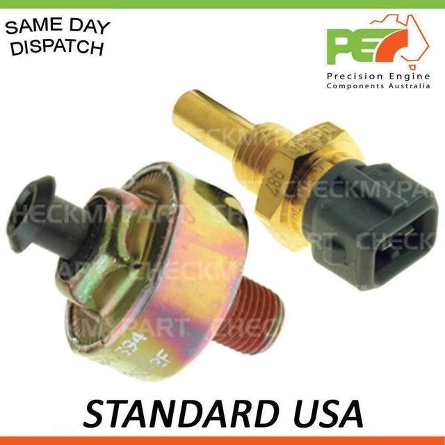 STANDARD USA KNOCK Sensor+BOSCH Coolant Temp Sensor For Toyota Lexcen