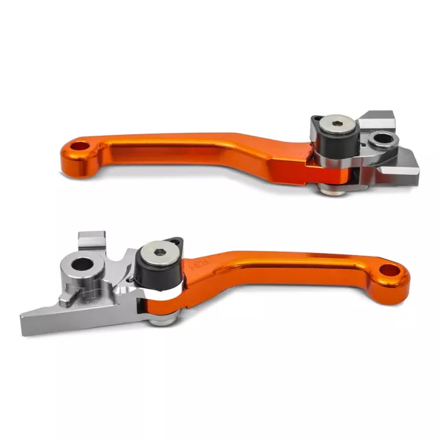 Set Bremshebel + Kupplungshebel für KTM EXC / -F SX / -F 14-21 Flex Klapphebel o 3