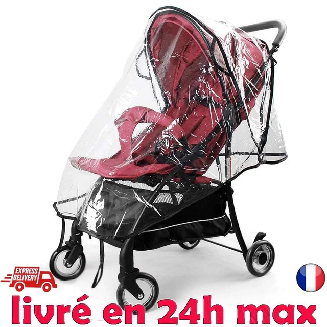 Infreecs Housse de pluie universelle pour poussette et poussette de sport - P...