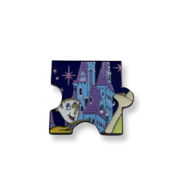 Loungefly  Disney - Beauty & Beast chip Mystery Blind Box Puzzle Pin