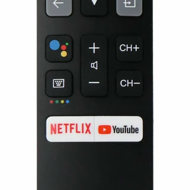 New 1pc Bluetooth Voice Remote Controller For TCL TV Netflix 43P30FS RC802V J