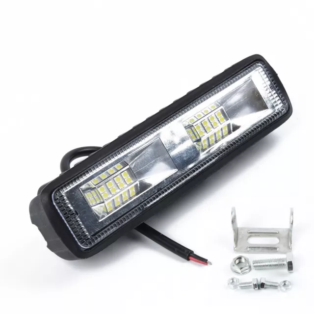 48W 16LED Travail Feux ABS Projecteur Faisceau Barre Voiture SUV Off Route Fog