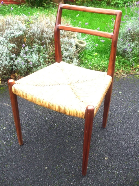 Vintage Danish teak chair, excellent desk chair, mid century period
