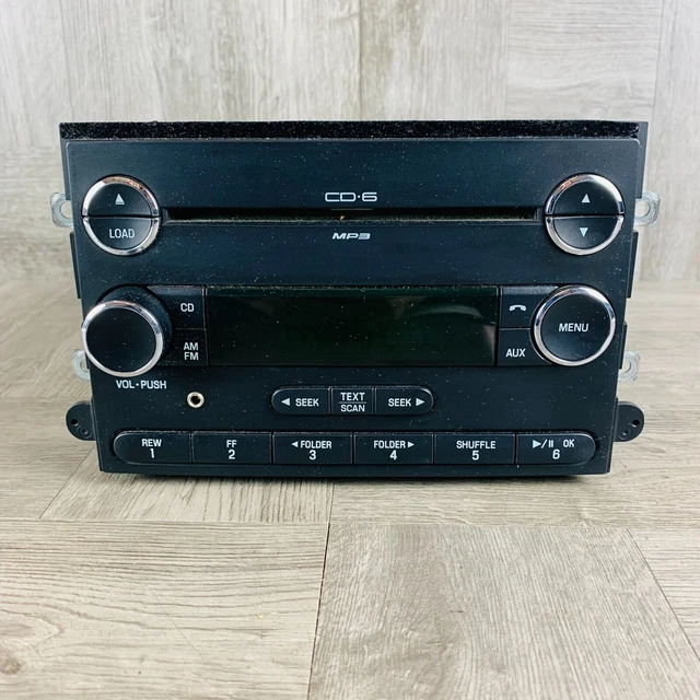 2007 Ford Expedition AM FM 6 disc CD radio receiver OEM 7L1T-18C815-NA DZU7A
