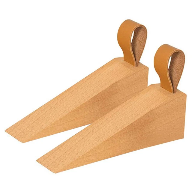 Supports De Pompes En Bois De Hêtre – Barres Parallèles 9 Cm De Haut, 3 Longueurs (30/40/50 Cm), Bandes Antidérapantes Incluses – Pour Pompes, Yoga, Fitness Maison