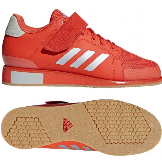 ADIDAS POWER PERFECT 3 Weightlifting Shoes Mens Womens Red