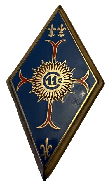 Militaria - Insigne du 11e Régiment de cuirassiers - Collection