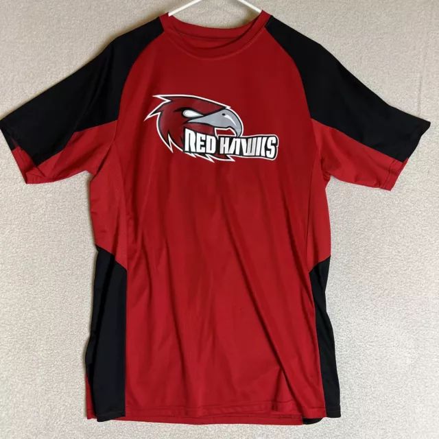 Augusta Sportswear Men's Red Hawks #17 , Polyester Red Adult Médium