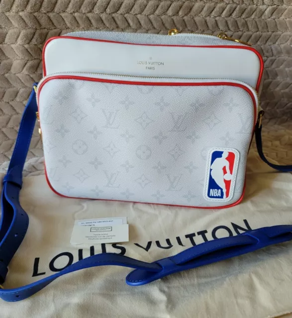 LOUIS VUITTON LV x NBA Used Backpack Monogram Brown M45581 #AH590 S